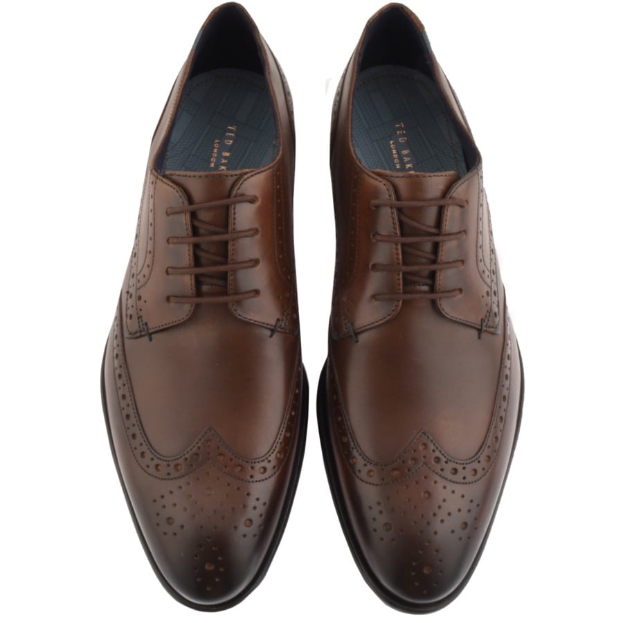 Alternative Image for ProductTed Baker TRVSS Brogues Shoes Brown3